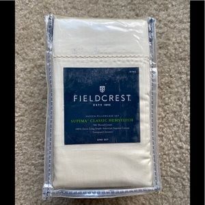 Supima classic henstitch pillowcase set